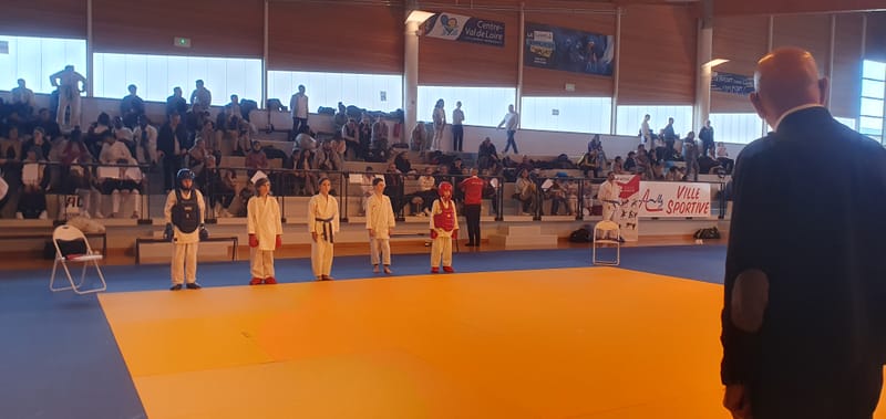Championnat départemental Kumité & Kata à Amilly le 11-01-2026