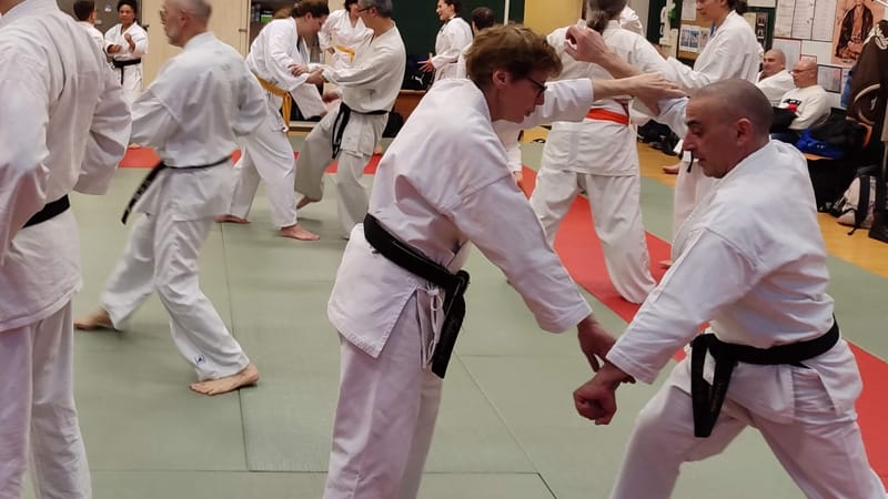 Stage avec Thierry CLAUDE 7ème DAN