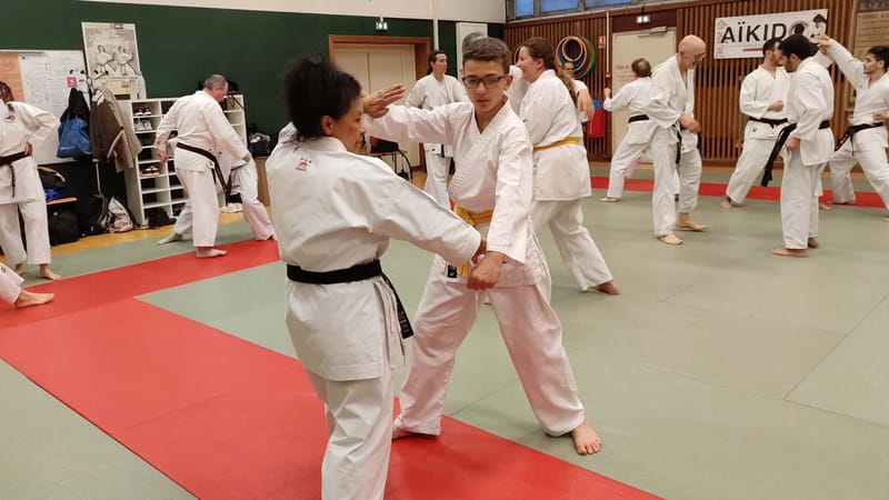 Stage avec Thierry CLAUDE 7ème DAN