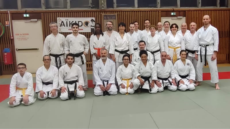 Stage avec Thierry CLAUDE 7ème DAN