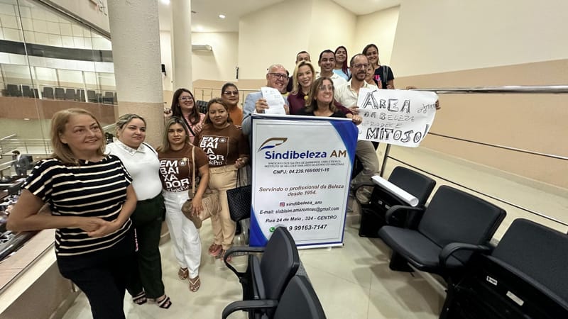 CMM promulga Lei, de autoria do vereador Mitoso, que torna essenciais as atividades de profissionais de beleza em Manaus