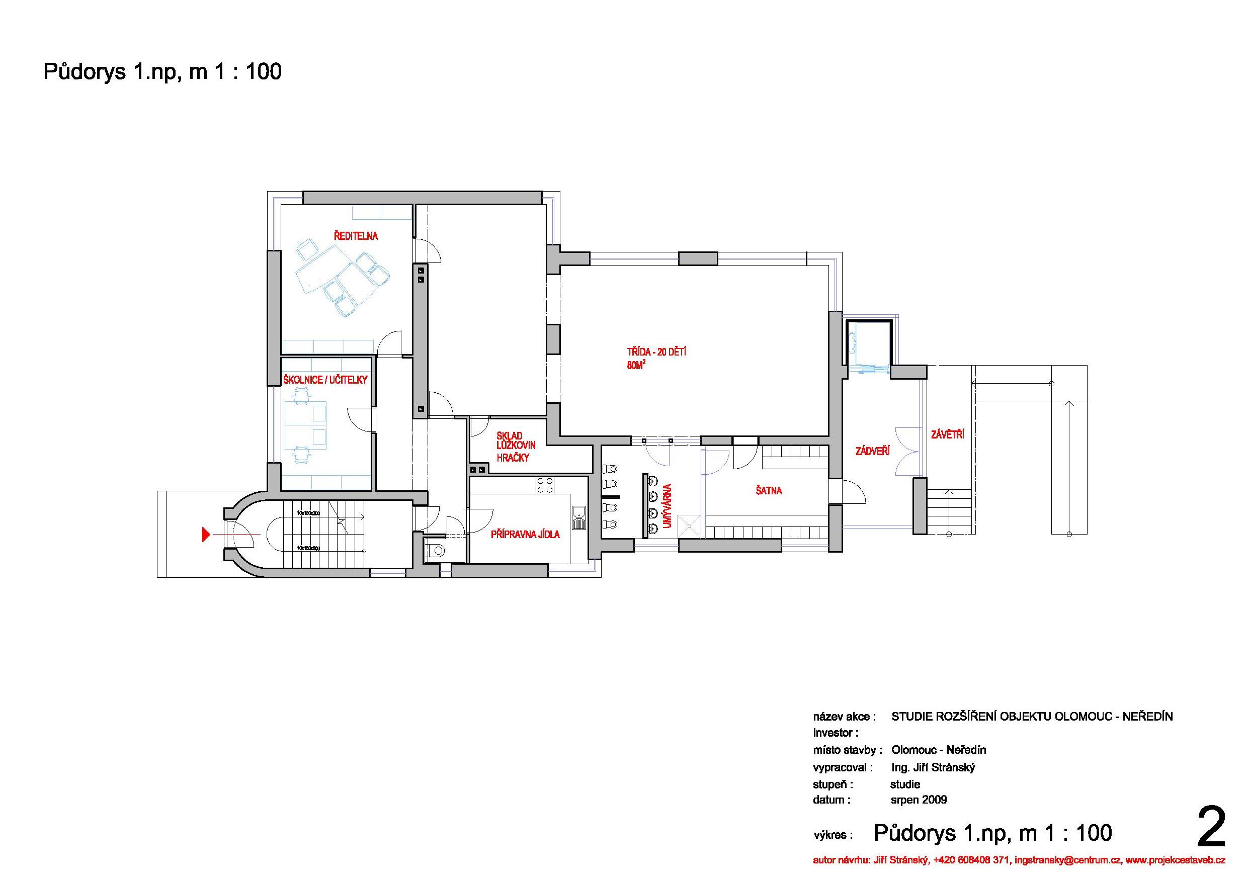 Rekonstrukce RD Olomouc
