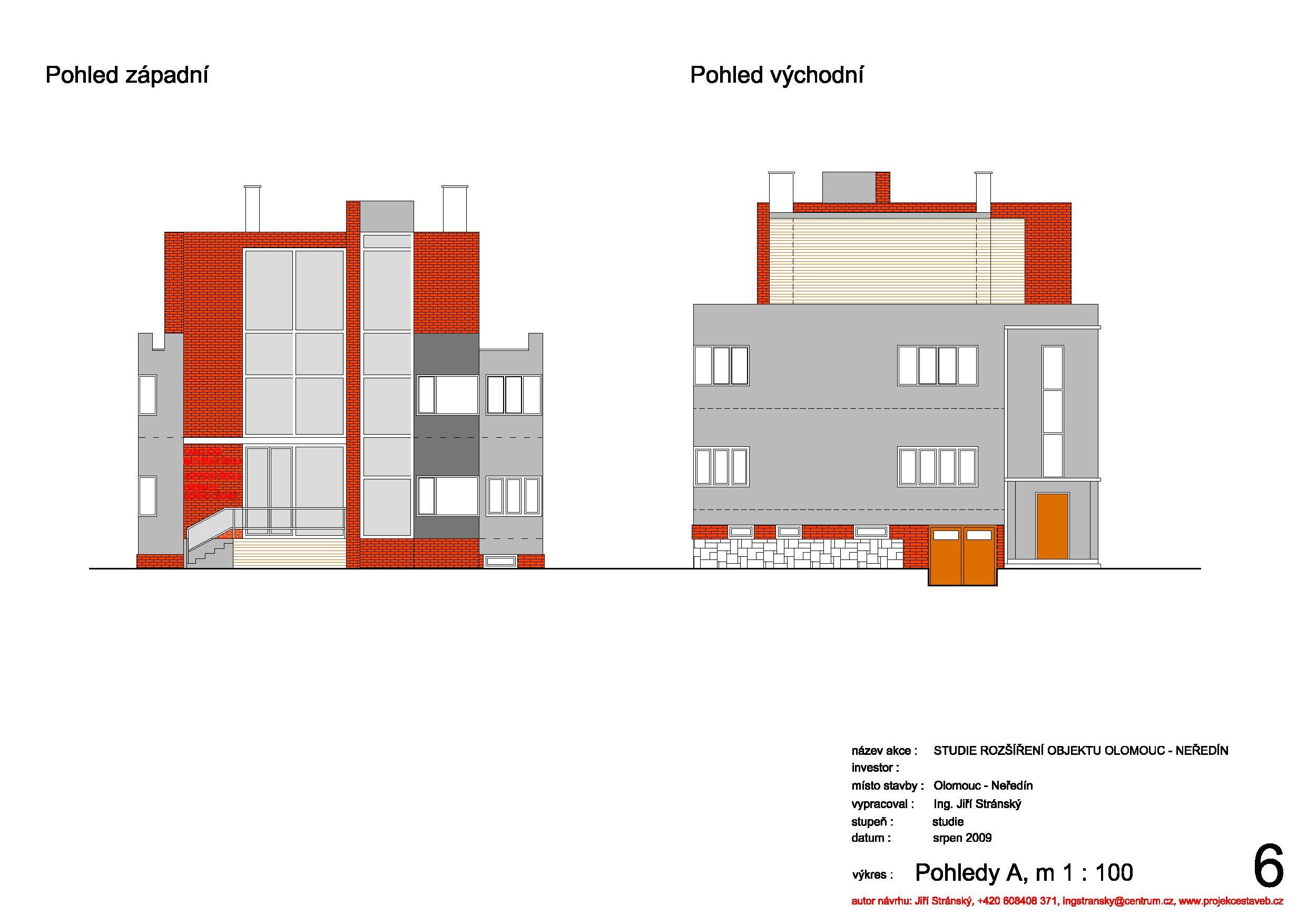 Rekonstrukce RD Olomouc