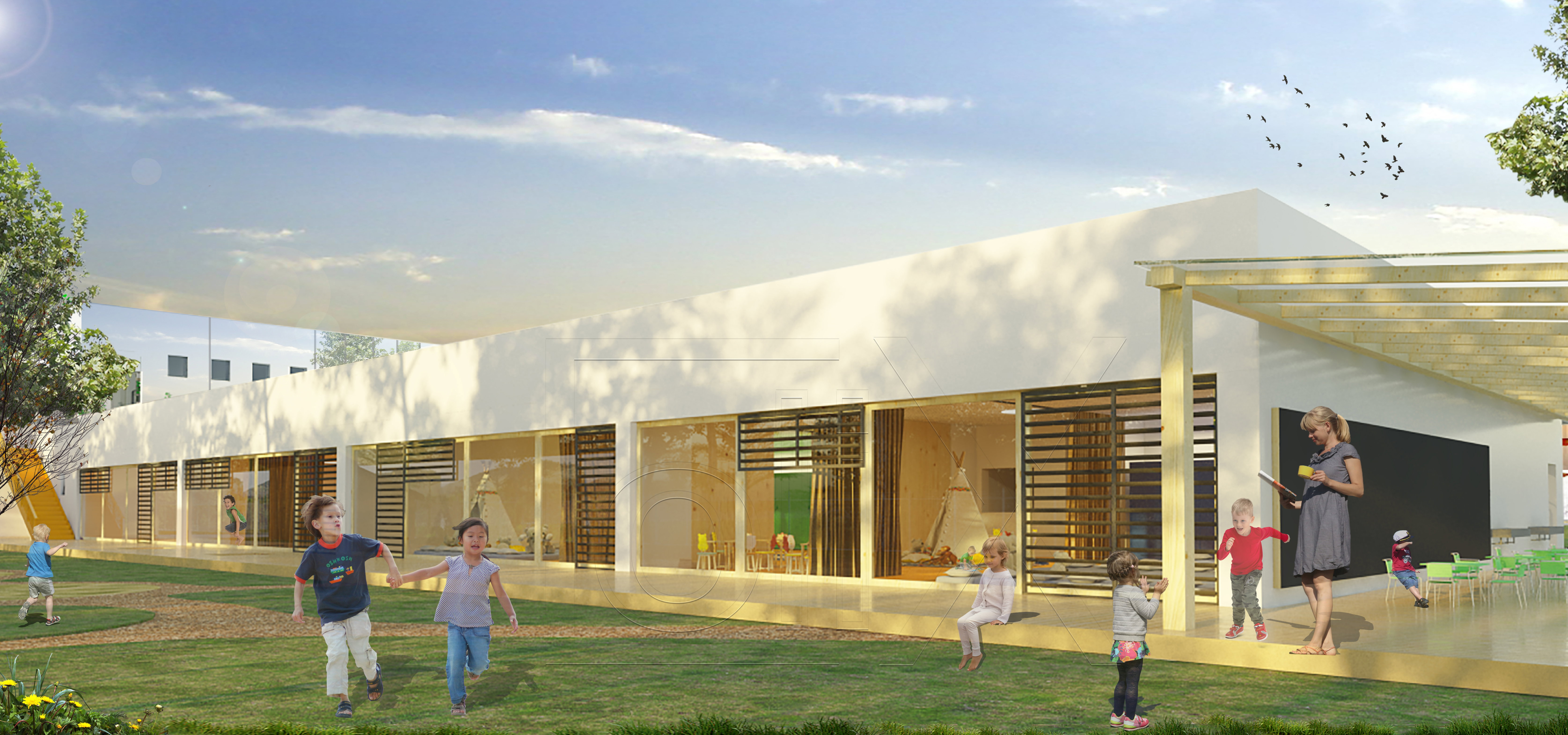 Kindergarten interiors