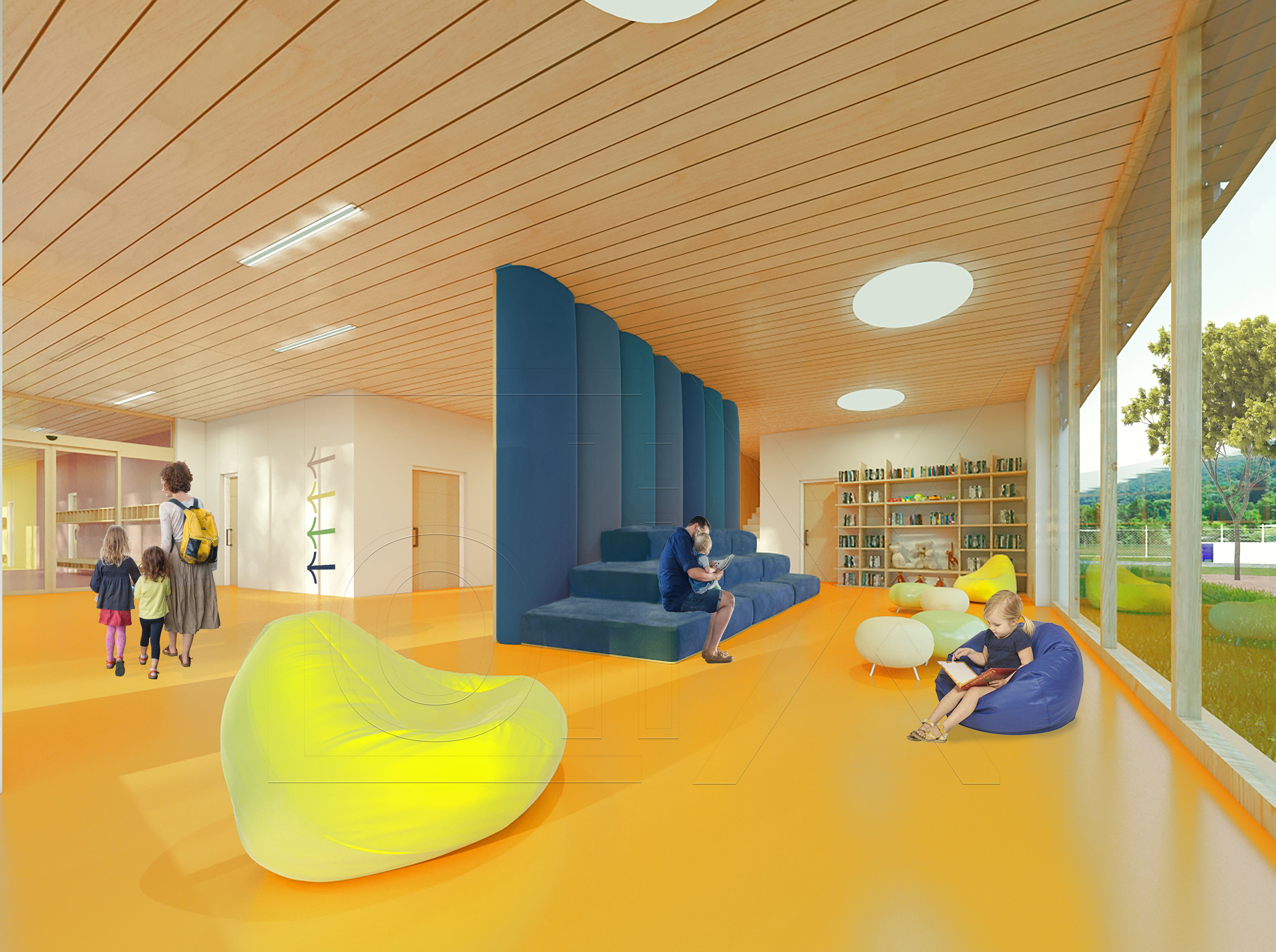 Kindergarten interiors