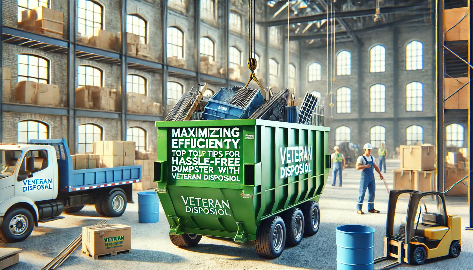 Maximizing Efficiency: Top Tips for Hassle-Free Dumpster Rental with Veteran Disposal