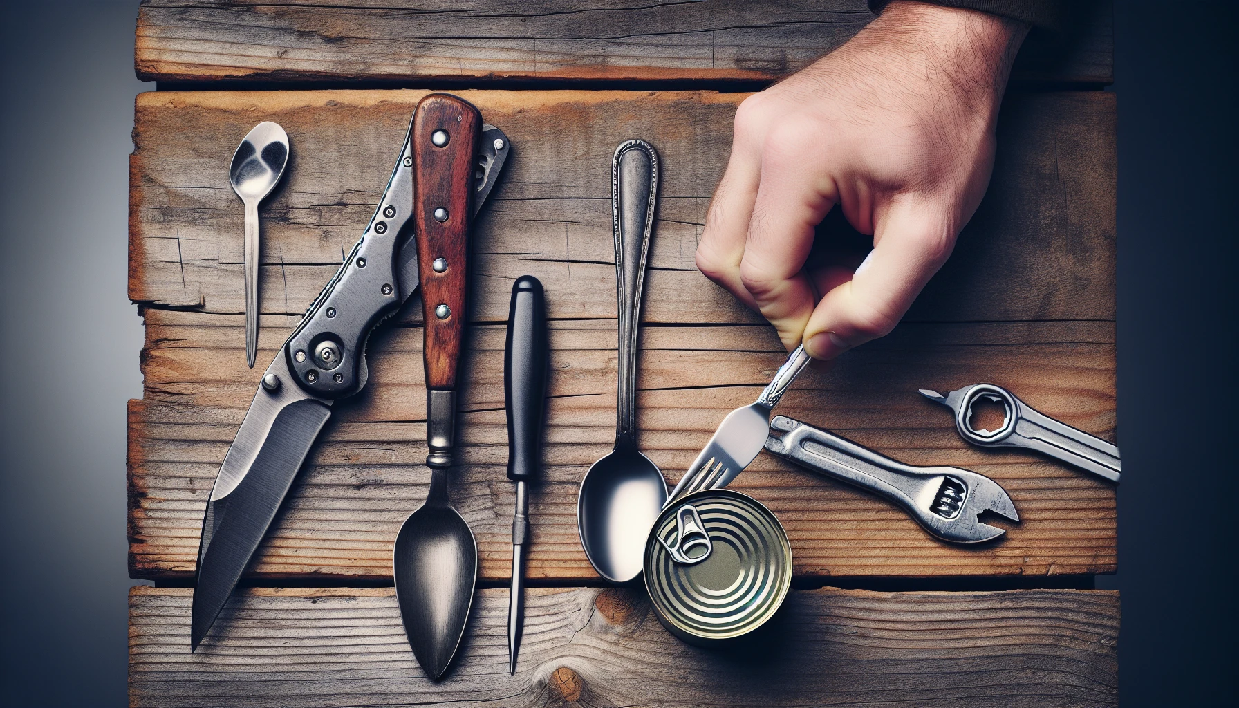 Household tools for can opening