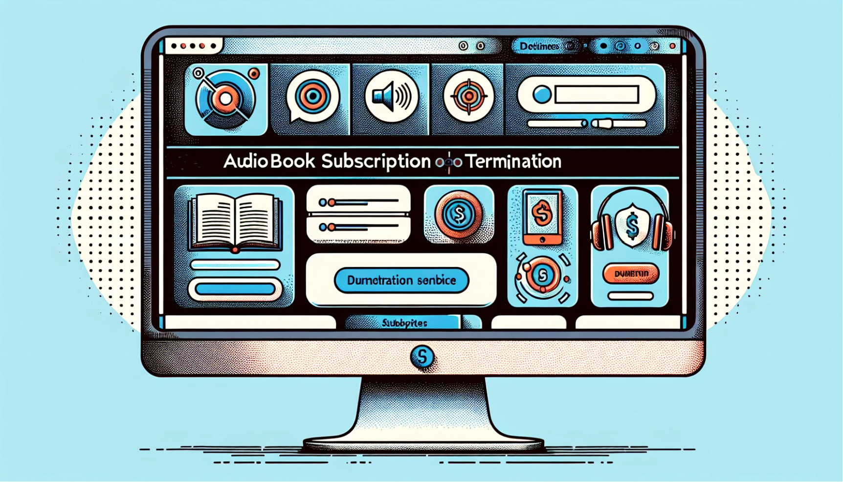 Amazon website with audible subscription settings