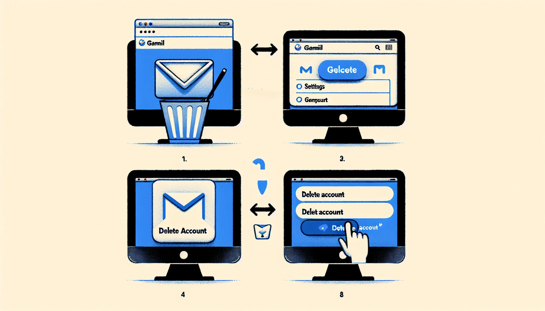 Step-by-step guide for deleting your Gmail account on a computer