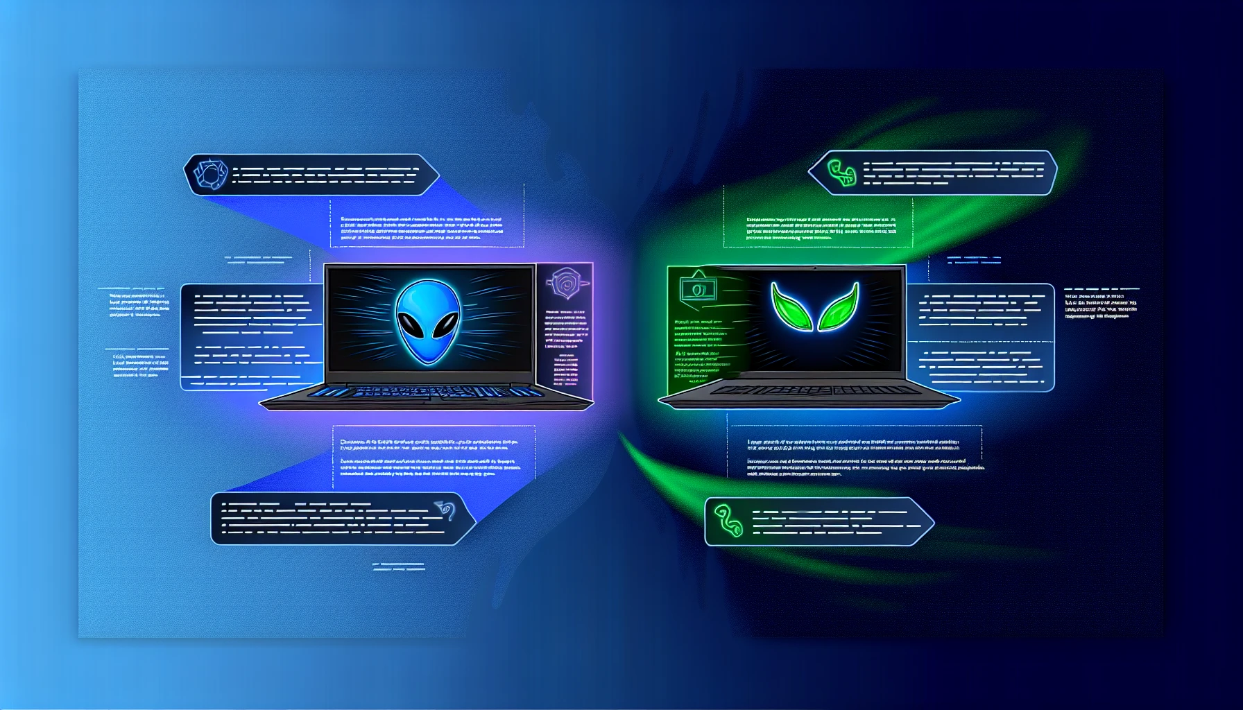 Differences between Alienware and Razer laptops