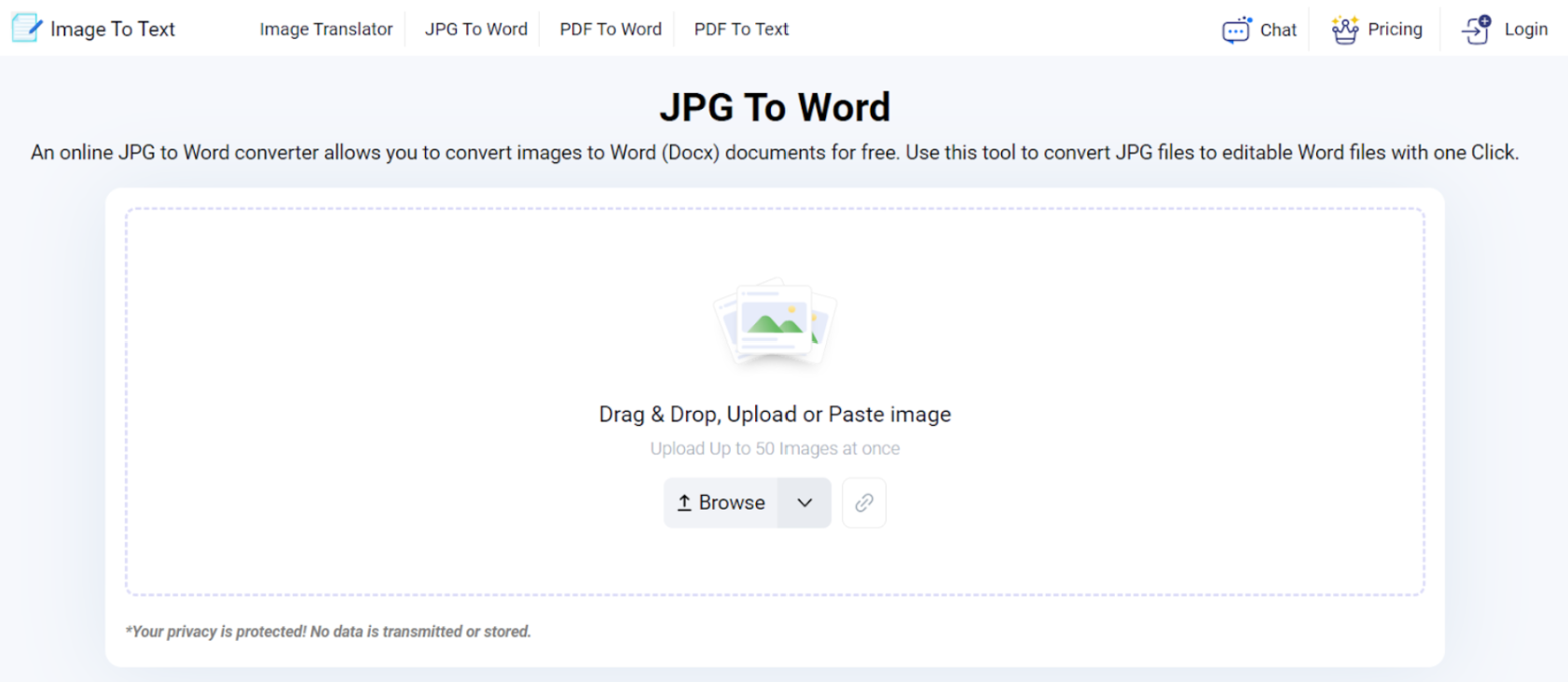 What is a JPG to Word Converter