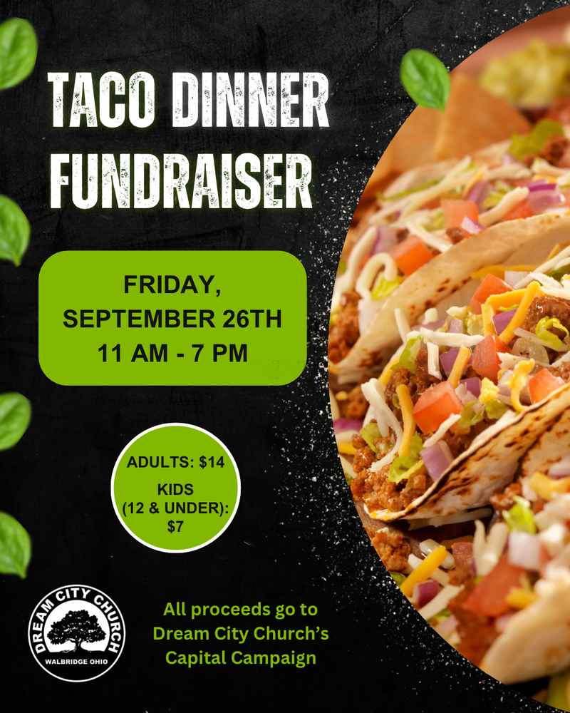 Taco Dinner Fundraiser