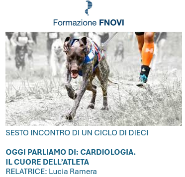 Webinar Fnovi -Amesvi. Oggi parliamo di: cardiologia