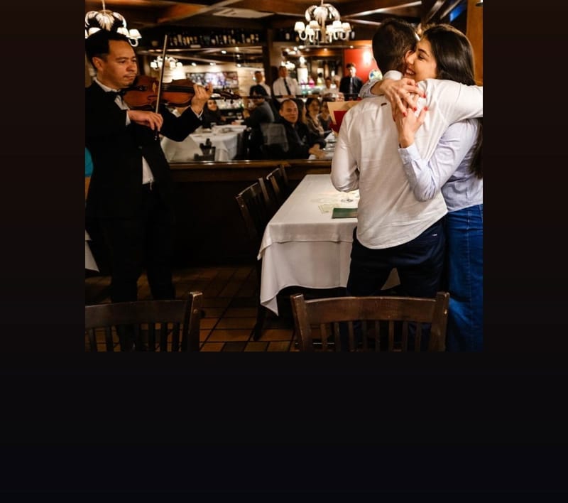 Serenata no Restaurante Famiglia Fadanelli