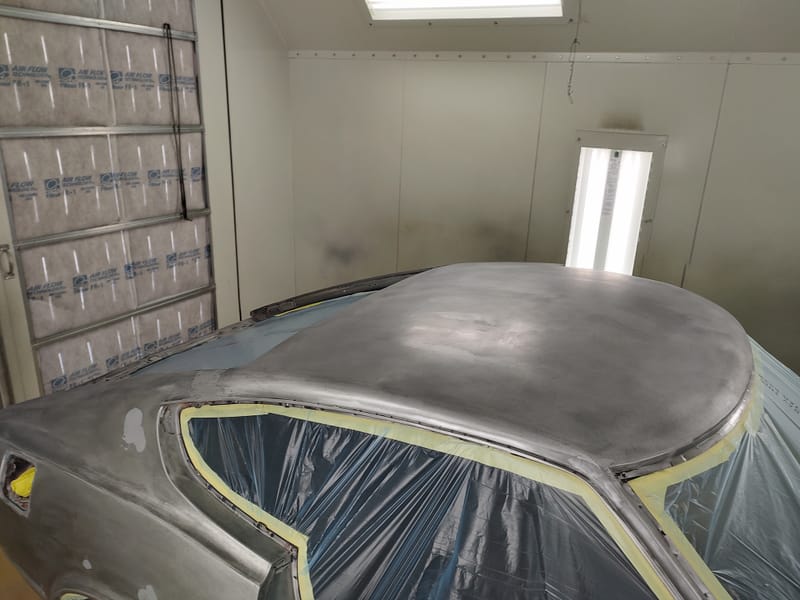 1971 Datsun 240Z In the Booth