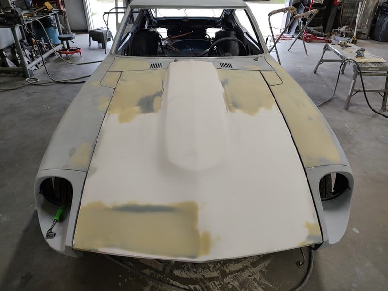 1971 Datsun 240Z In the Booth