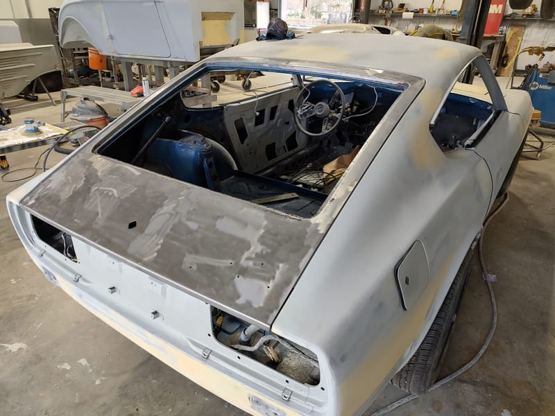 1971 Datsun 240Z In the Booth