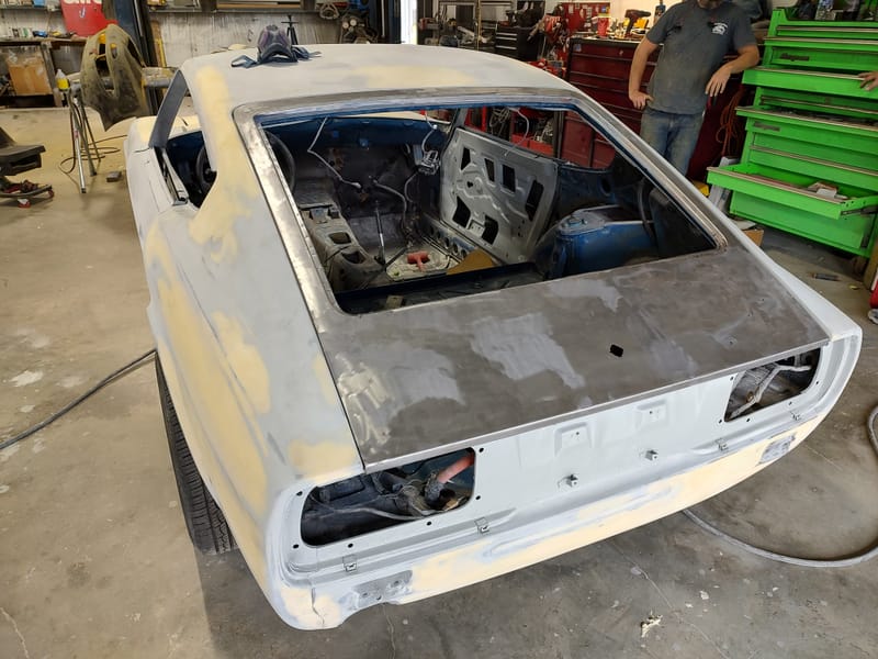 1971 Datsun 240Z In the Booth