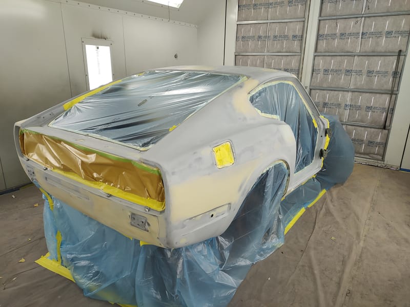 1971 Datsun 240Z In the Booth