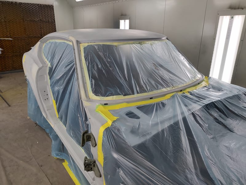 1971 Datsun 240Z In the Booth