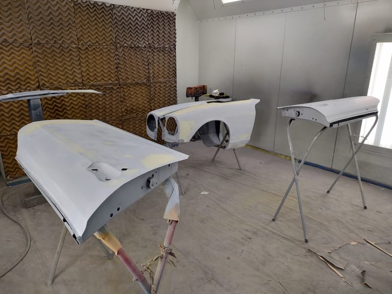 1971 Datsun 240Z In the Booth