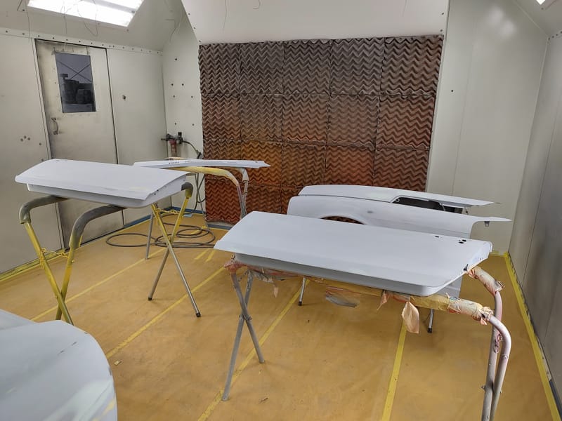 1971 Datsun 240Z In the Booth