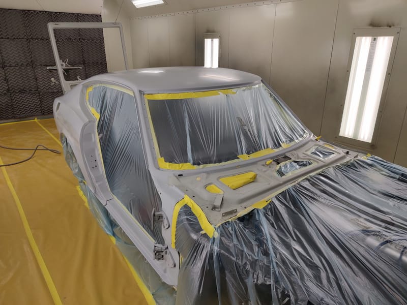 1971 Datsun 240Z In the Booth