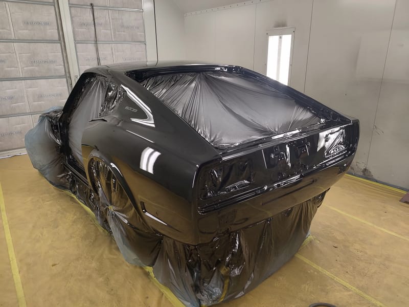 1971 Datsun 240Z In the Booth