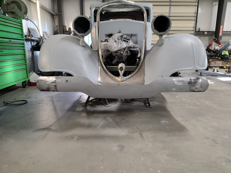 1934 Dodge Coupe- Primer & Paint