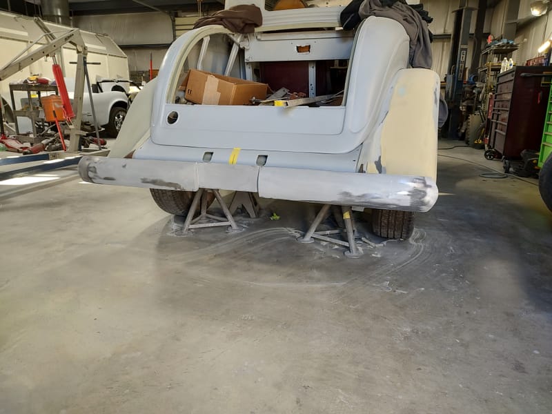 1934 Dodge Coupe- Primer & Paint