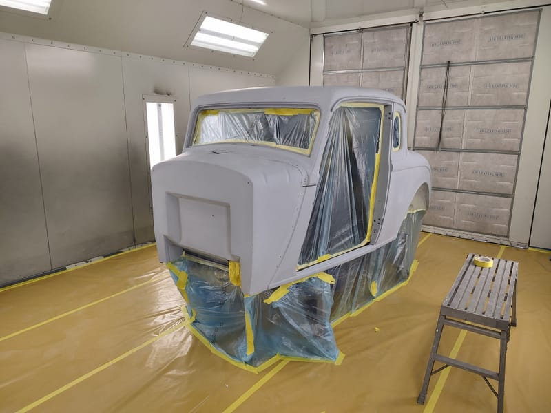 1934 Dodge Coupe- Primer & Paint