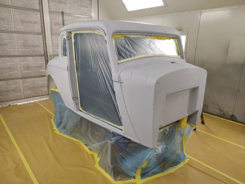 1934 Dodge Coupe- Primer & Paint