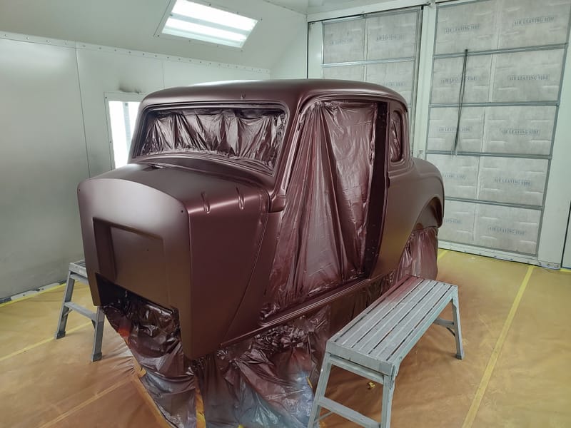 1934 Dodge Coupe- Primer & Paint