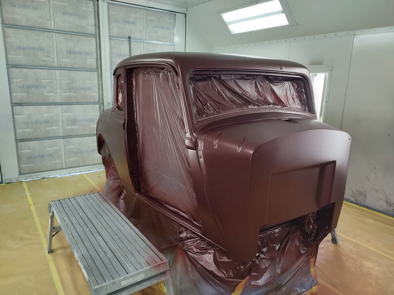 1934 Dodge Coupe- Primer & Paint