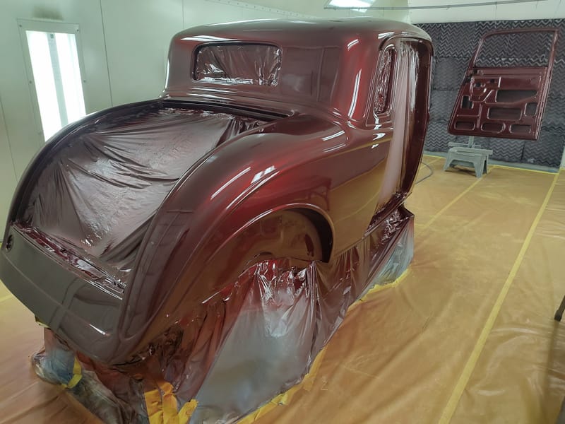1934 Dodge Coupe- Primer & Paint