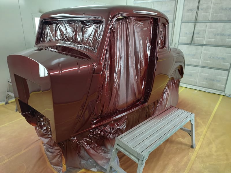1934 Dodge Coupe- Primer & Paint