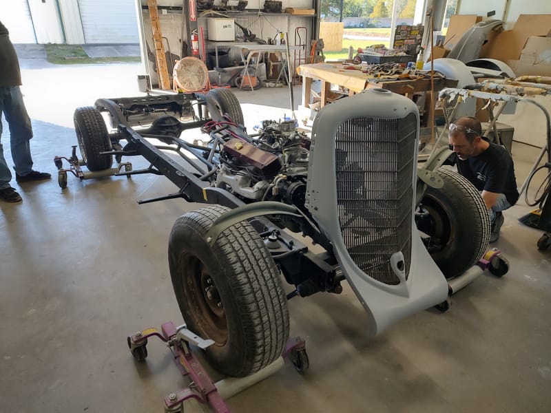 1934 Dodge Coupe- Assembly