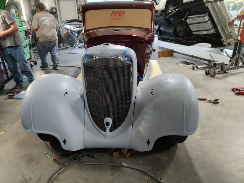 1934 Dodge Coupe- Assembly
