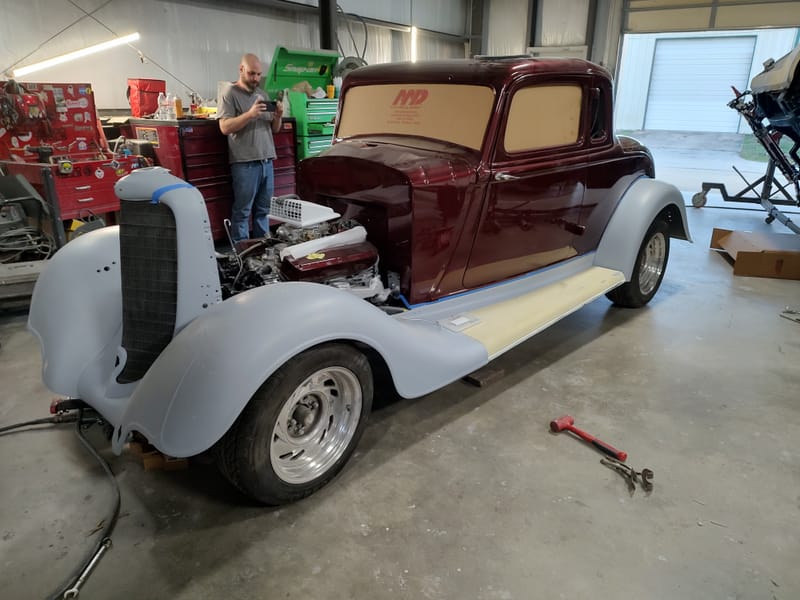1934 Dodge Coupe- Assembly