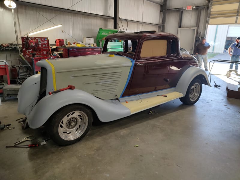 1934 Dodge Coupe- Assembly
