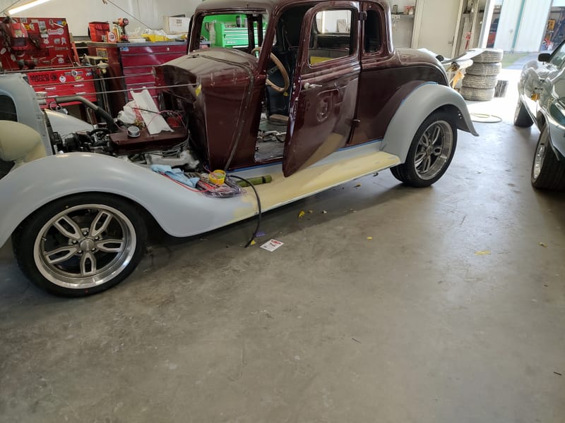 1934 Dodge Coupe- Assembly