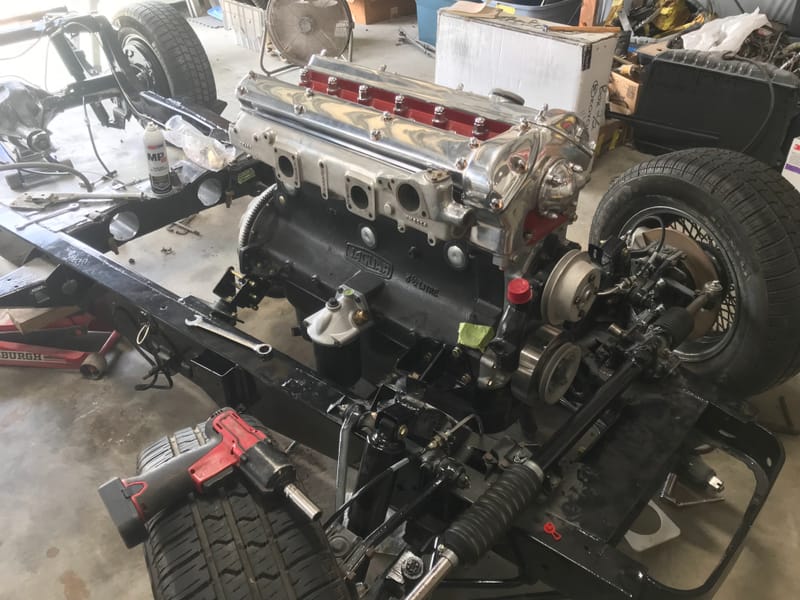 1955 Jaguar XK140 Motor Seating