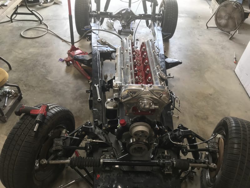 1955 Jaguar XK140 Motor Seating