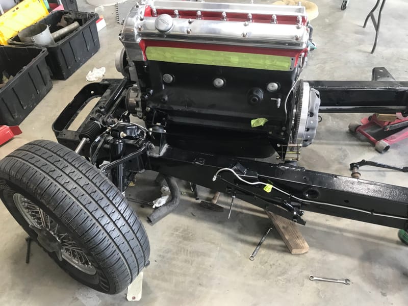 1955 Jaguar XK140 Motor Seating