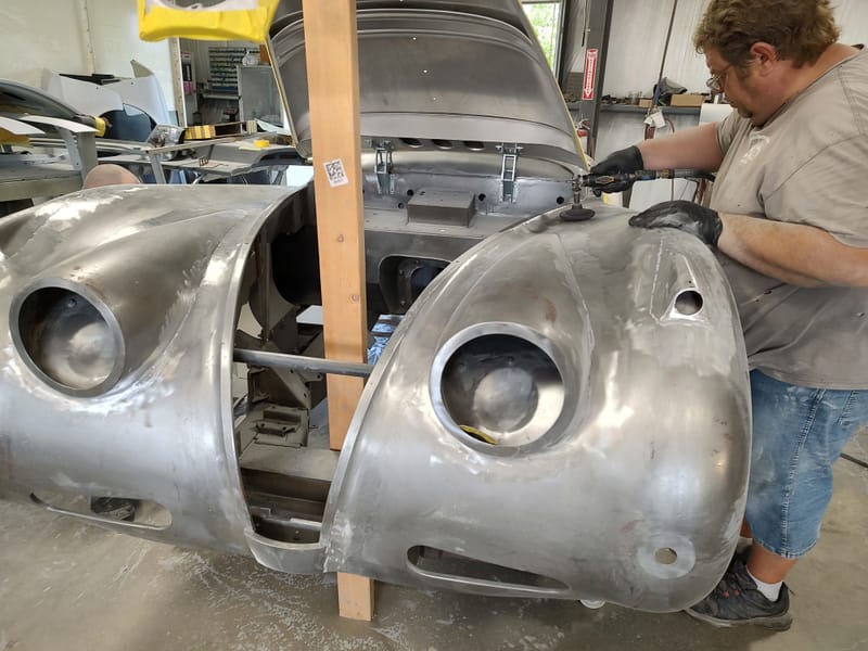 1955 Jaguar XK140 Body Components