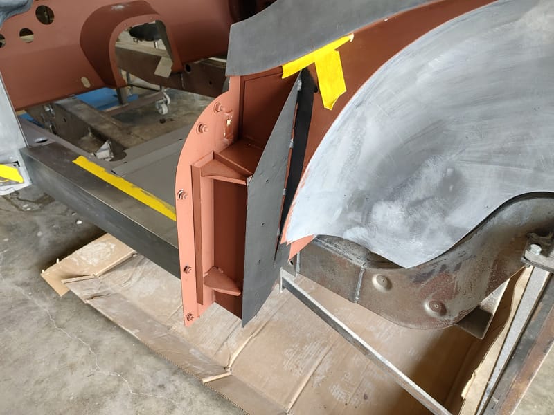 1955 Jaguar XK140 Body Components