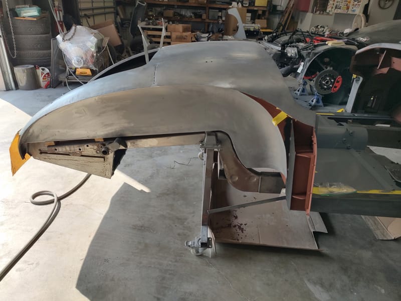 1955 Jaguar XK140 Body Components