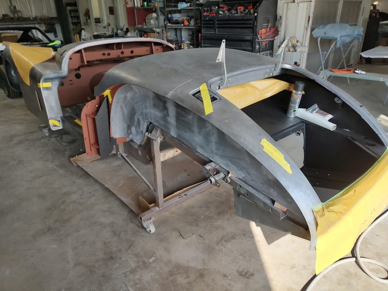 1955 Jaguar XK140 Body Components