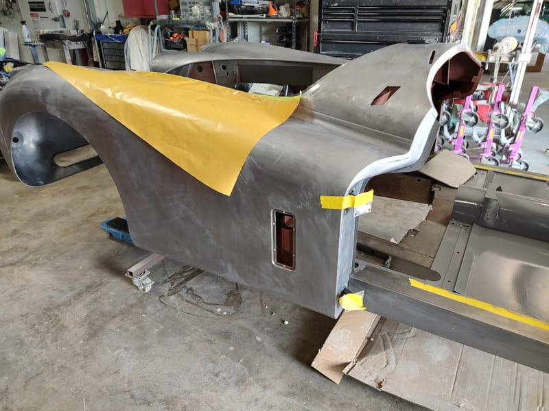 1955 Jaguar XK140 Body Components