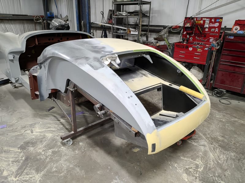 1955 Jaguar XK140 Body Components